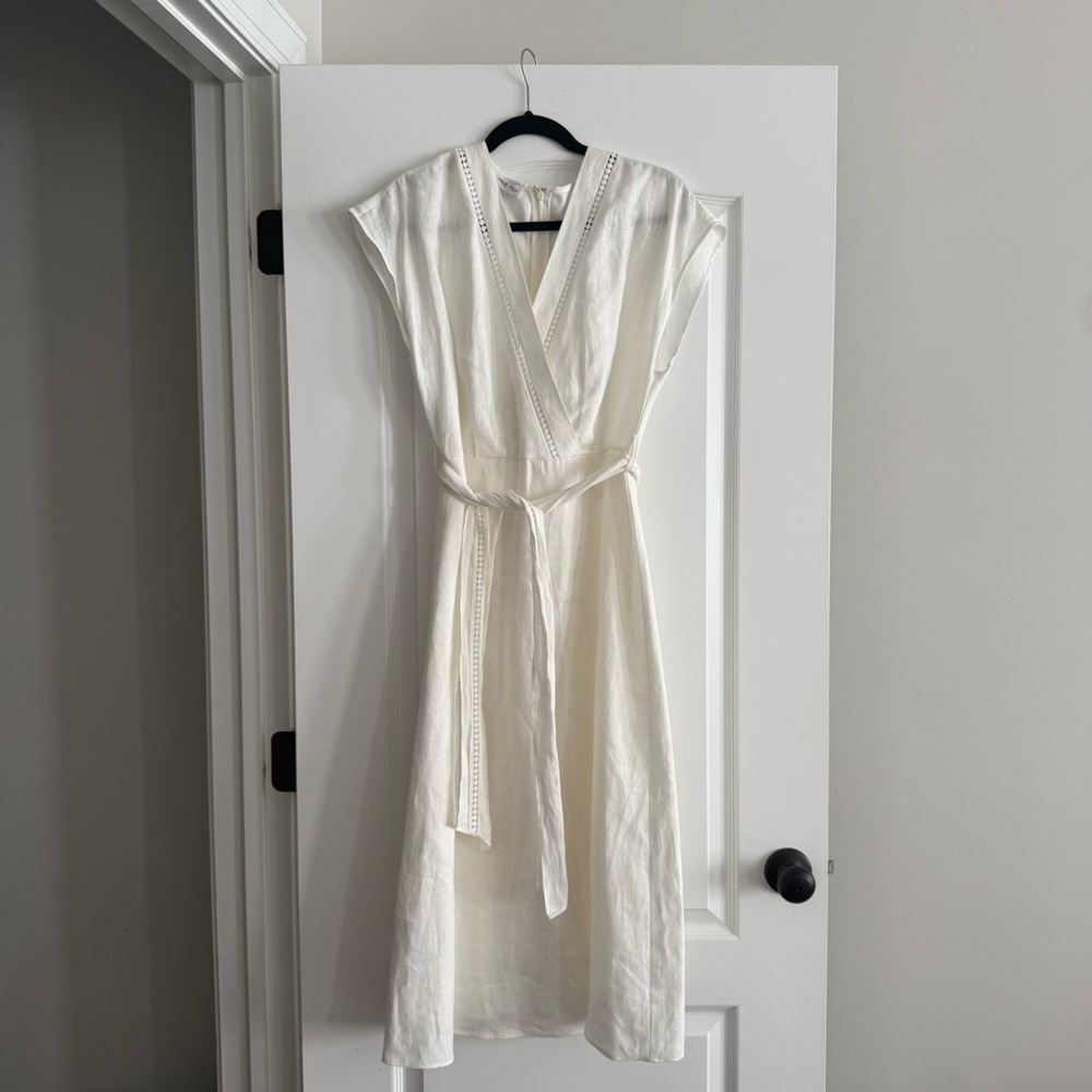 Mango Linen-Blend Dress - Picture 8 of 12